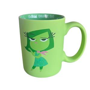 Disney Inside Out 2 Disgust Emotion Ew, Ew, Double Ew! Green Character Large Mug